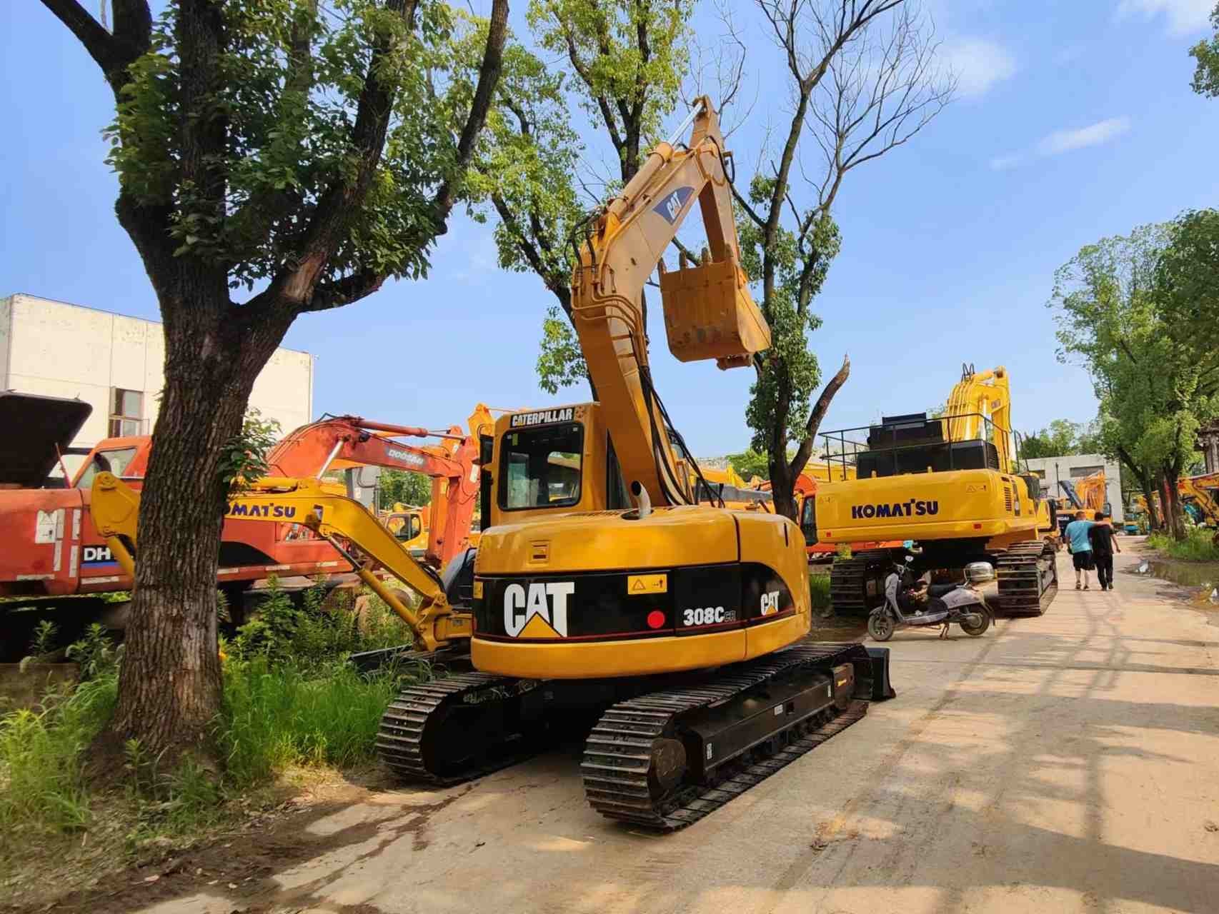 Japón Excavadora usada CAT para la venta de segunda mano 308 C Jindongyu Maquinaria