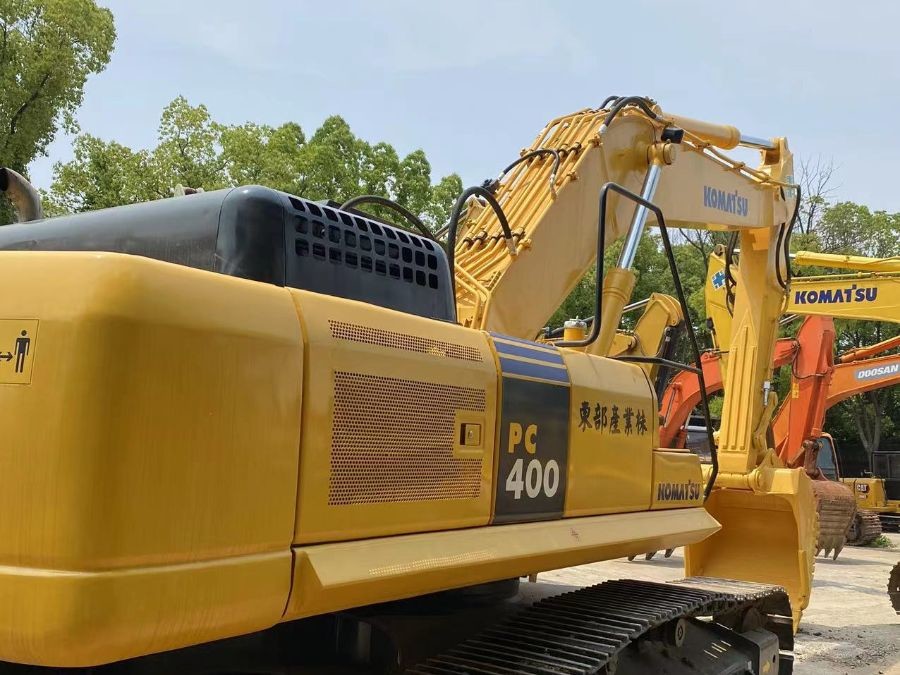 Japón Excavadora usada Komatsu para la venta de segunda mano PC400-7 Maquinaria Jindongyu