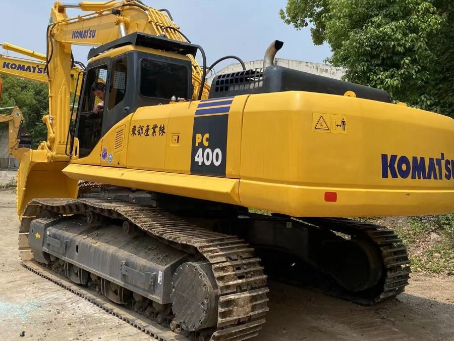 Japón Excavadora usada Komatsu para la venta de segunda mano PC400-7 Maquinaria Jindongyu
