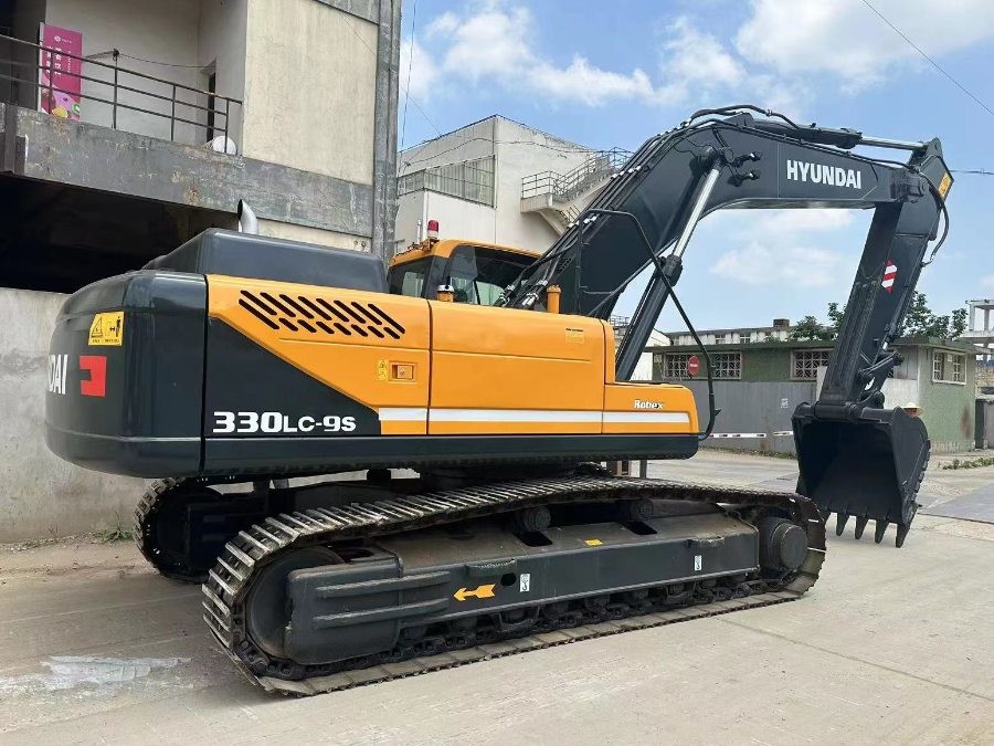 Corea Excavadora Hyundai usada para la venta de segunda mano 330-9S 330lc-9 Maquinaria Jindongyu