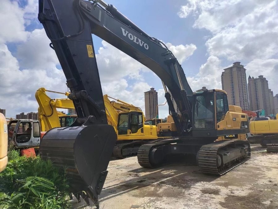 Corea Excavadora usada Volvo para la venta EC480DL de segunda mano Maquinaria Jindongyu