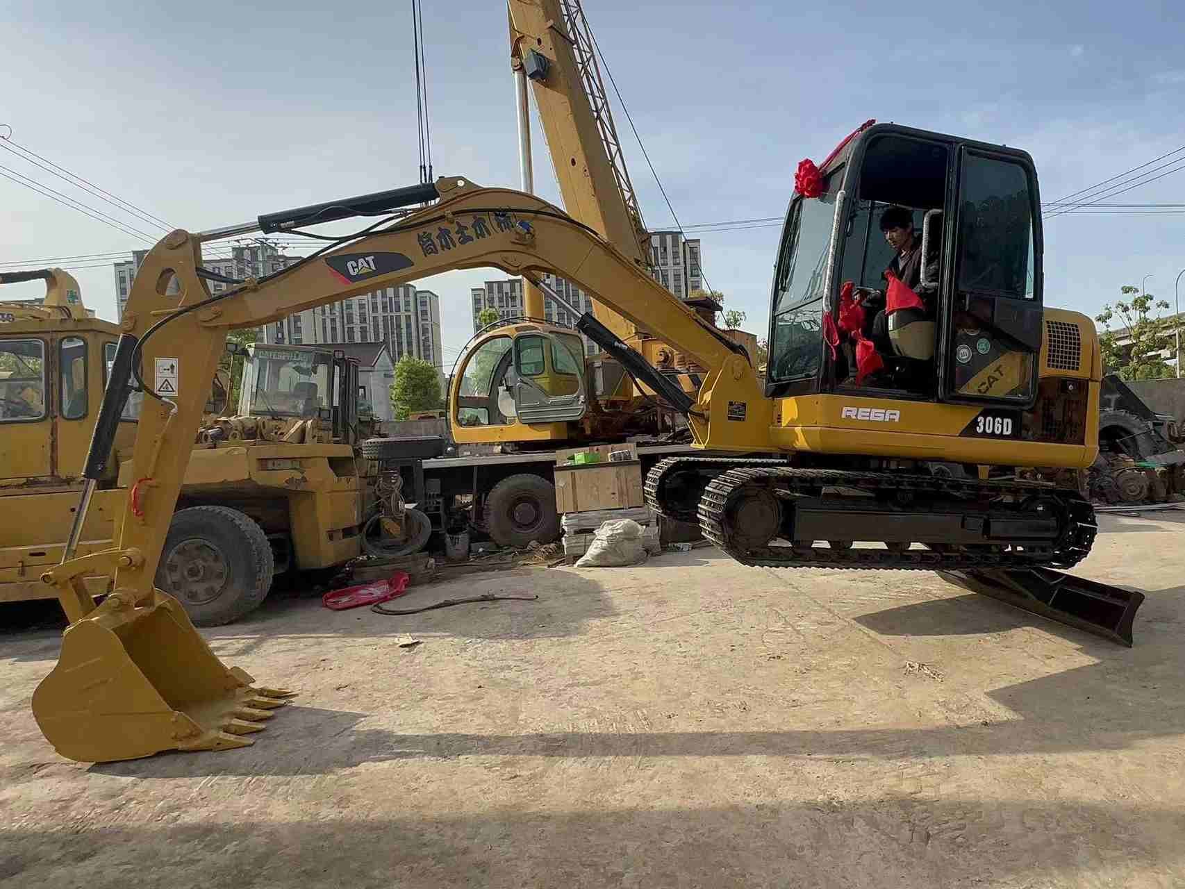 Japón Excavadora usada para la venta de segunda mano 306D Jindongyu Maquinaria