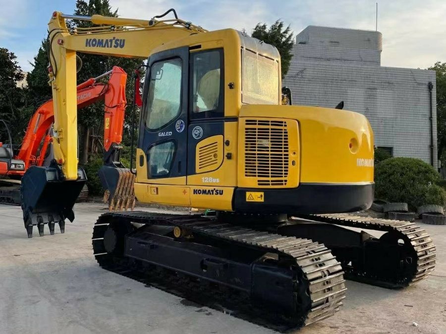 Japón Excavadora usada Komatsu para la venta de segunda mano PC128US Maquinaria Jindongyu