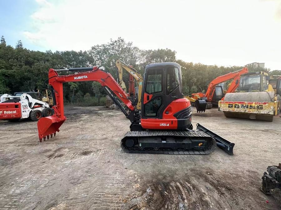 Japón Excavadora Kubota de segunda mano para la venta U55-4 Maquinaria Jindongyu