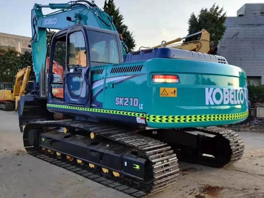 Japón Excavadora usada Kobelco para la venta SK210 de segunda mano Maquinaria Jindongyu