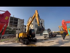 Excavadora Sany SY135C de segunda mano original de 13,5 toneladas excavadora de rastreo en buenas condiciones